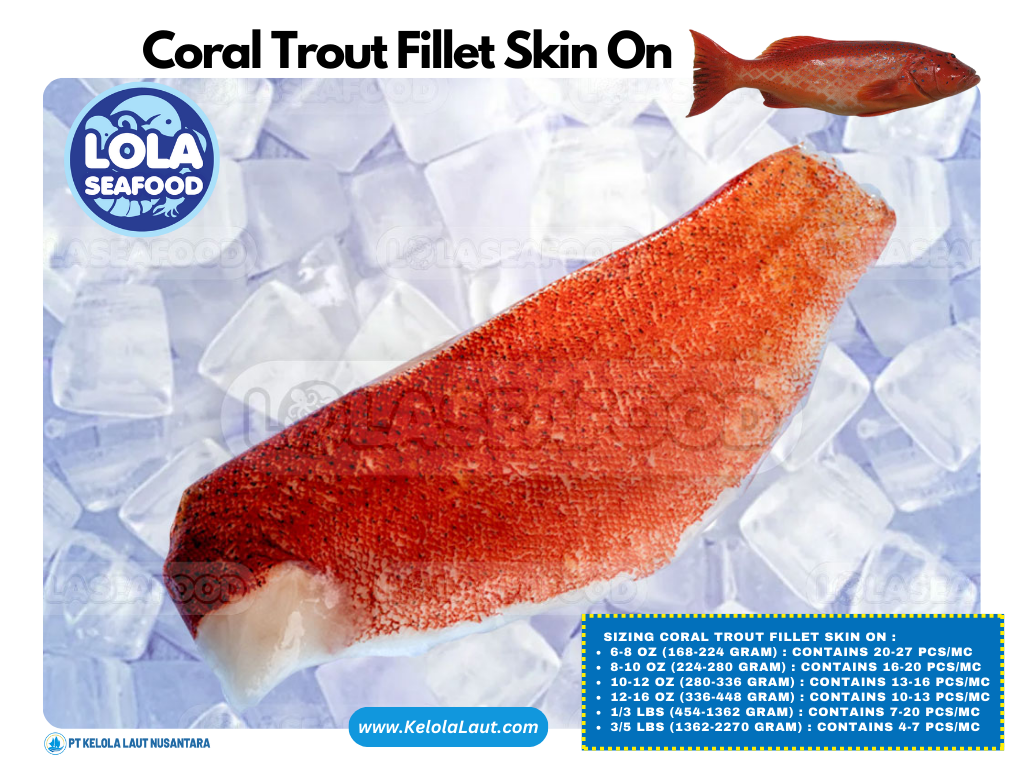 Coral Trout Fillet Skin On